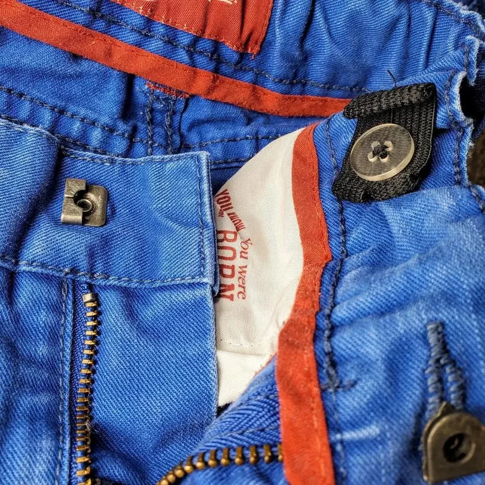 Arizona Jean Co. Size 5 Regular Boys Blue Skinny Denim Jeans Adjustable Waist